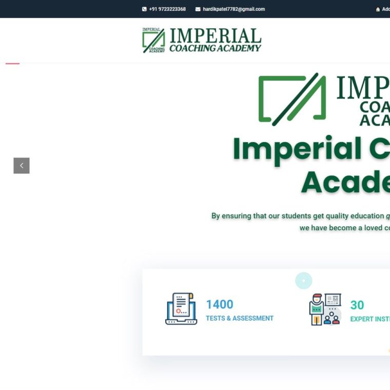 Imperial Coaching Academy - Starland IT Solution