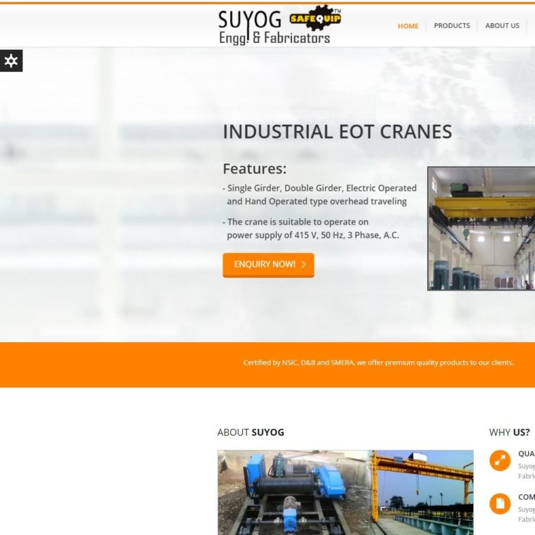 Suyog Engineering & Fabricators - Starland IT Solution